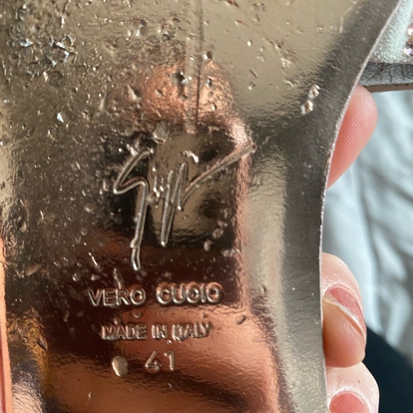 Giuseppe zanotti rose gold sandals - Picture 3 of 4